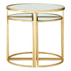 Champagne Gold Nesting Tables