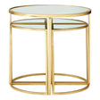 Champagne Gold Nesting Tables