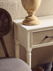 Elegant Carved White Console Table