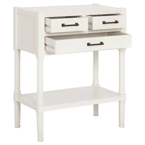 Pearl White Console Table