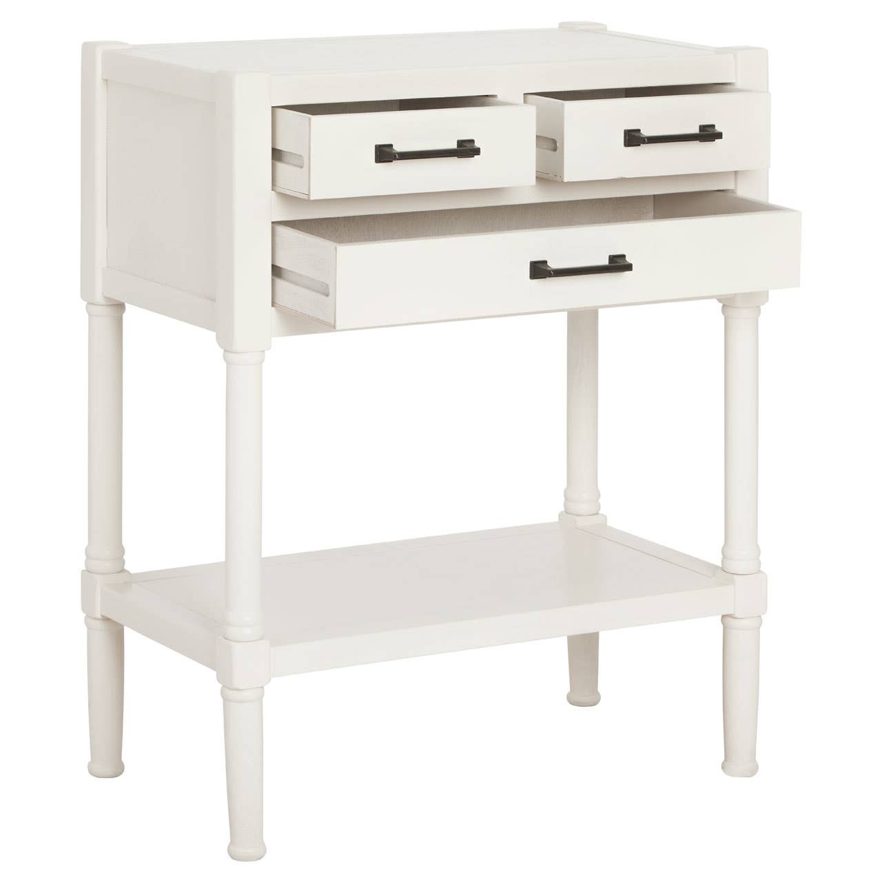 Pearl White Console Table