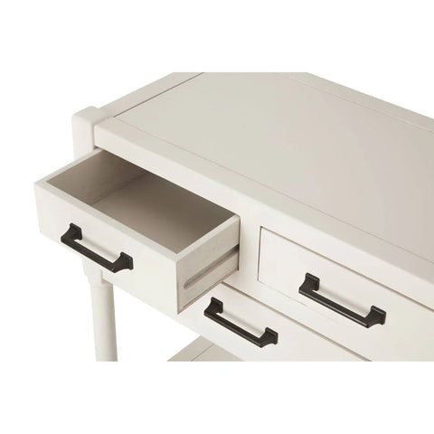 Pearl White Console Table