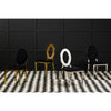 Luxe Gold Velvet Dining Chair