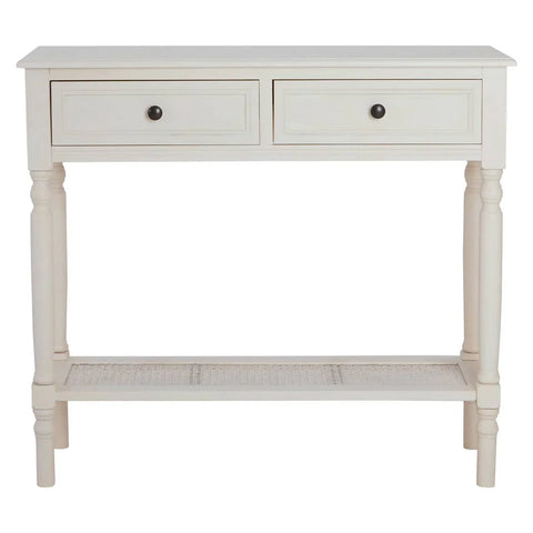 White Heritage Console Vintage Elegance