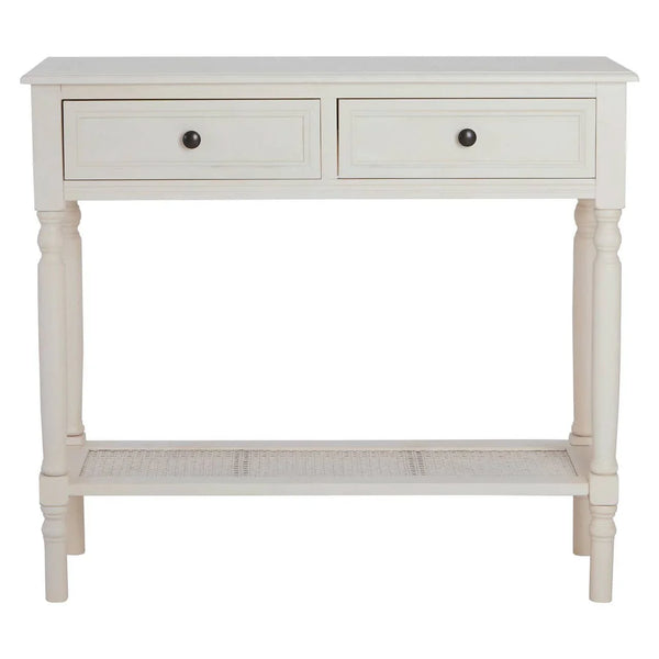 White Heritage Console Vintage Elegance