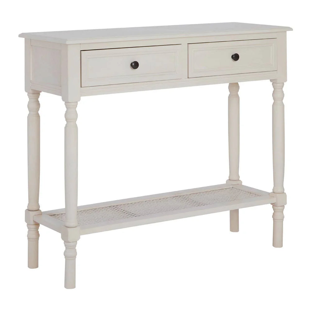 White Heritage Console Vintage Elegance