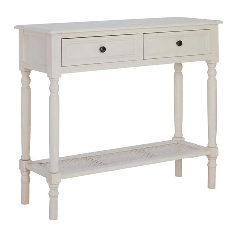 White Heritage Console Vintage Elegance