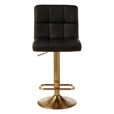 Luxe Grid Bar Stool