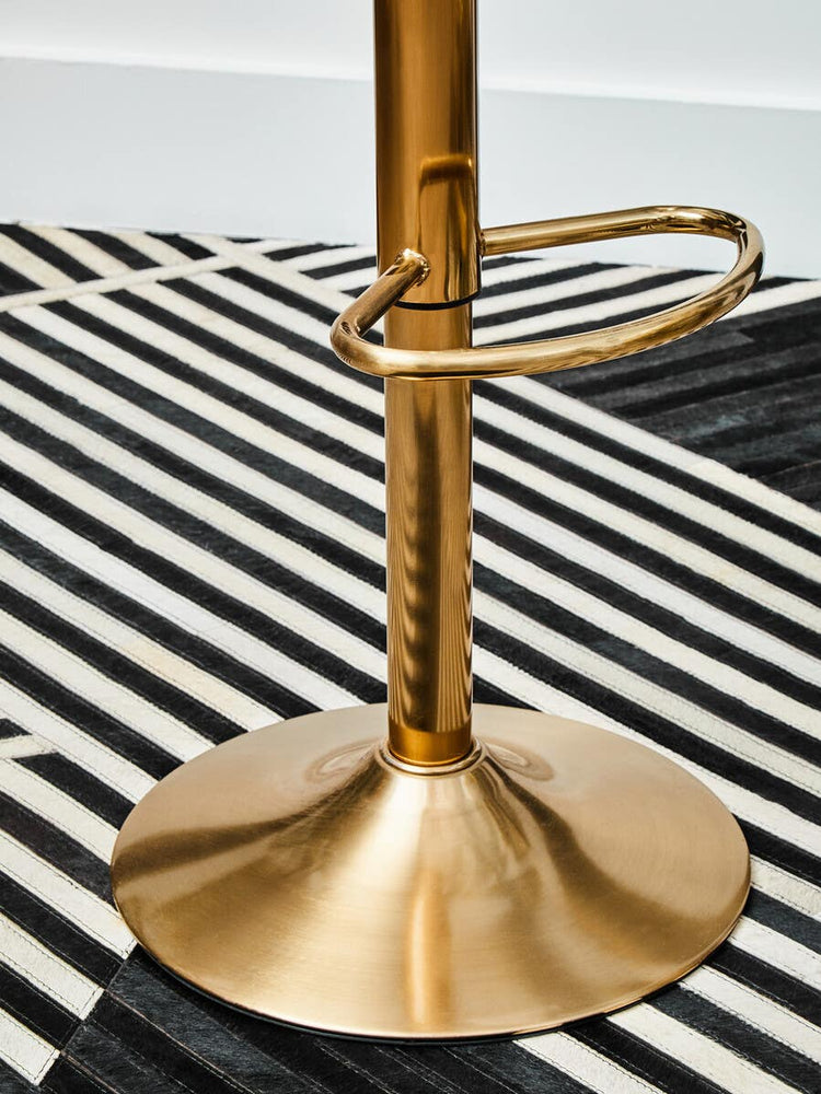 Luxe Acrylic Swivel Bar Stool