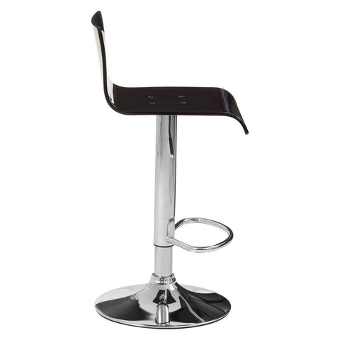 Sleek Adjustable Bar Stool