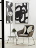 Luxe Chrome Leg Chair