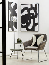Luxe Chrome Leg Chair