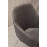 Luxe Chrome Leg Chair