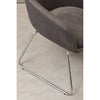 Luxe Chrome Leg Chair