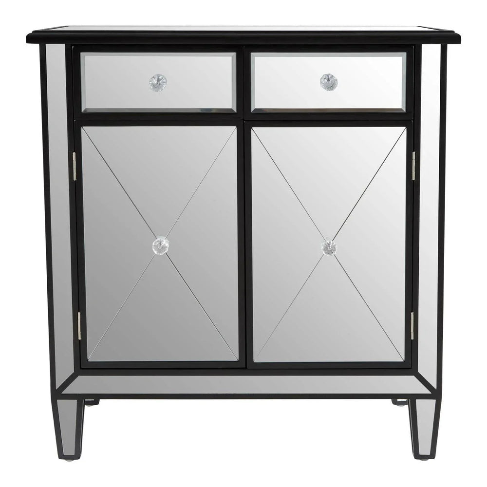 Glamour Glass Sideboard Organize in Style
