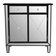 Glamour Glass Sideboard Organize in Style