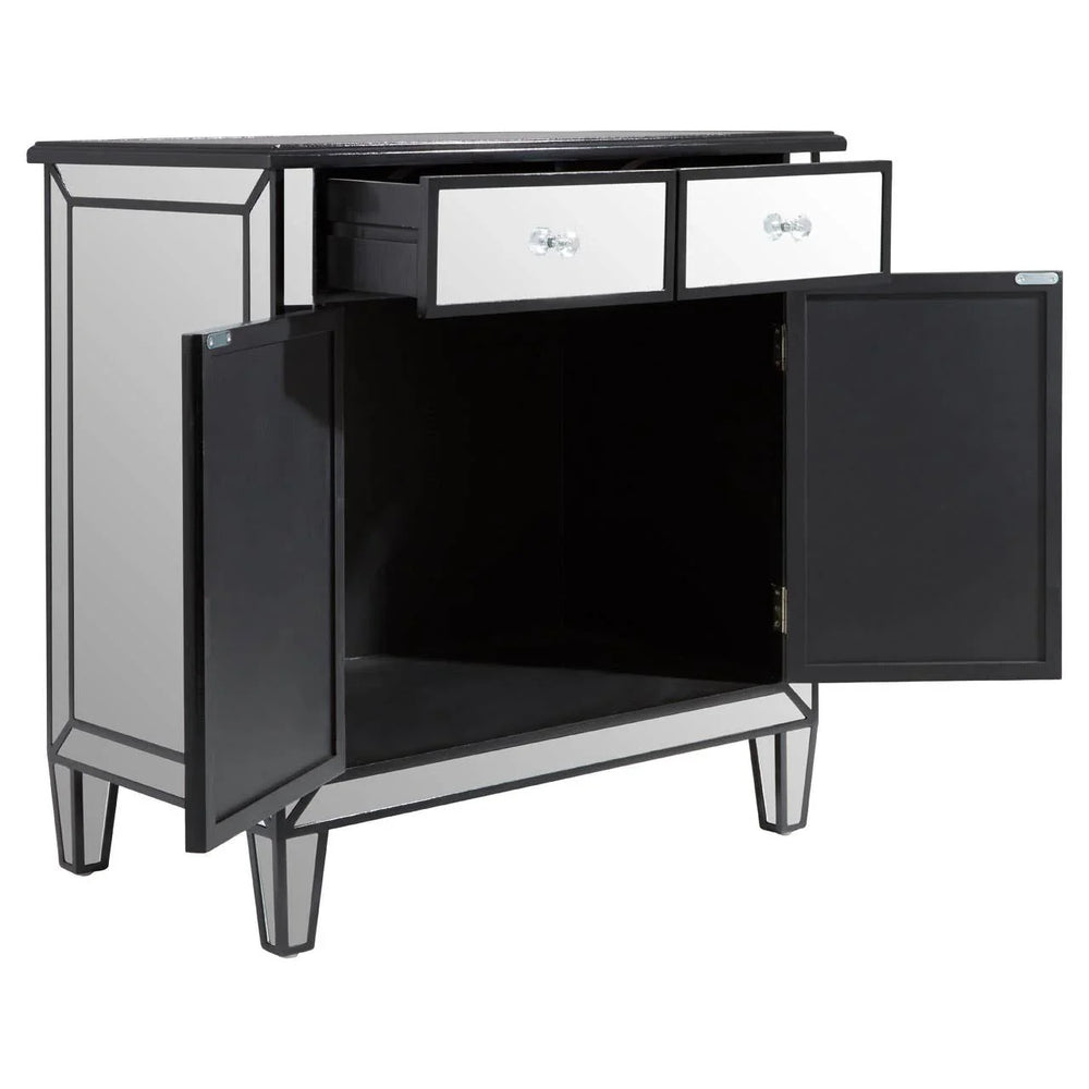 Glamour Glass Sideboard Organize in Style