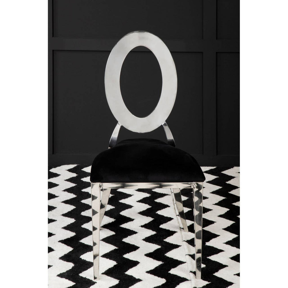 Modern Silver Dining Chair