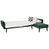 Luxe Green Velvet Sofa Bed