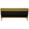 Luxe Green Velvet Sofa Bed