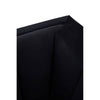 Luxe Black Velvet Lounge Chair