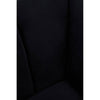 Luxe Black Velvet Lounge Chair