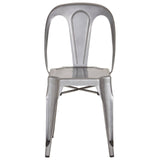 Industrial Steel Dining Chair