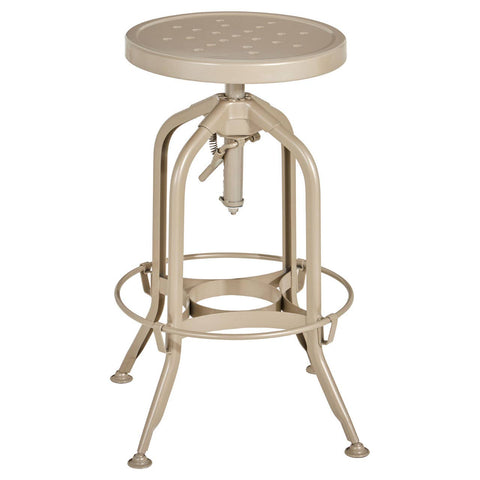 Industrial Chic Steel Stool