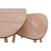 Retro Wood Grain Side Tables