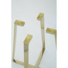 Golden Square Glass Dining Table