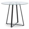 Geometric Glass Dining Table
