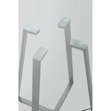 Modern Grey Glass Dining Table
