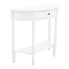 Elegant White Wood Console Table