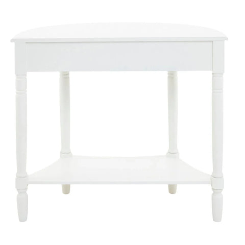 Elegant White Wood Console Table