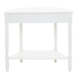Elegant White Wood Console Table