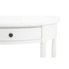 Elegant White Wood Console Table