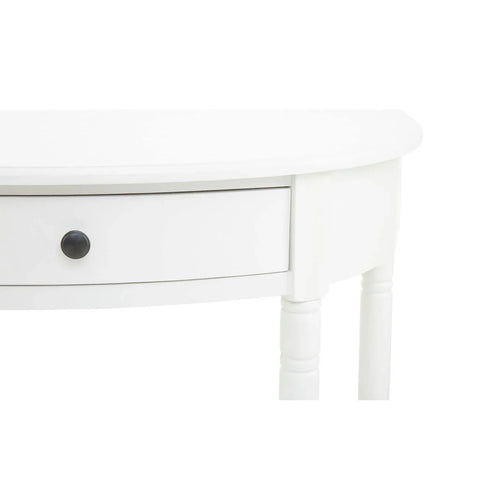 Elegant White Wood Console Table