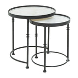 Marble Round Side Tables