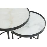 Marble Round Side Tables