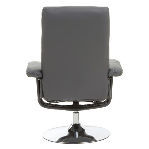 Swivel Recliner Chair Comfort Grey