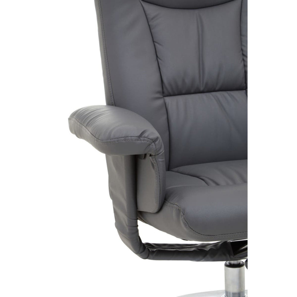 Swivel Recliner Chair Comfort Grey