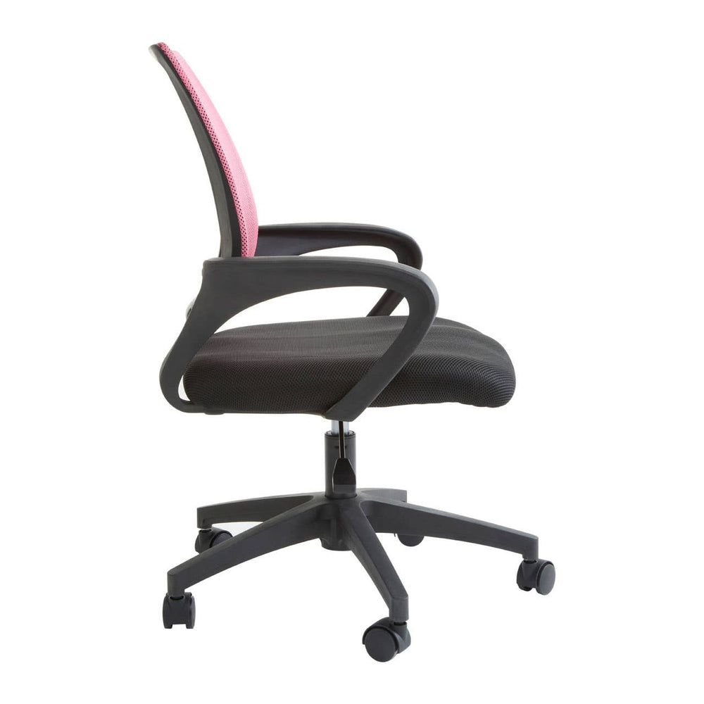 Pink Swivel Desk Chair