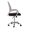 Sleek Grey Office Chair