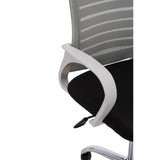 Sleek Grey Office Chair