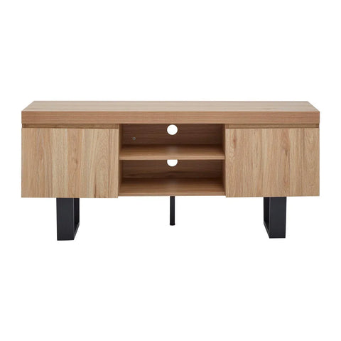 Natural Wood Media Console