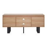 Natural Wood Media Console