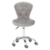 Plush Velvet Office Chair