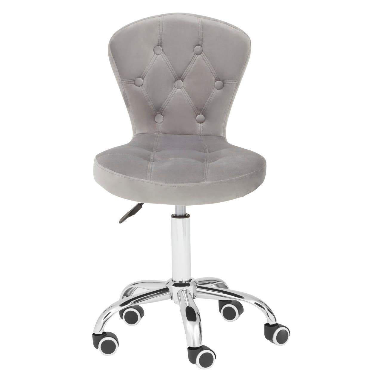 Plush Velvet Office Chair