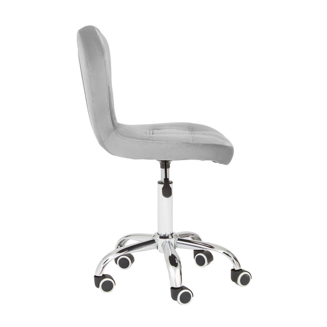 Plush Velvet Office Chair