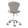 Plush Velvet Office Chair